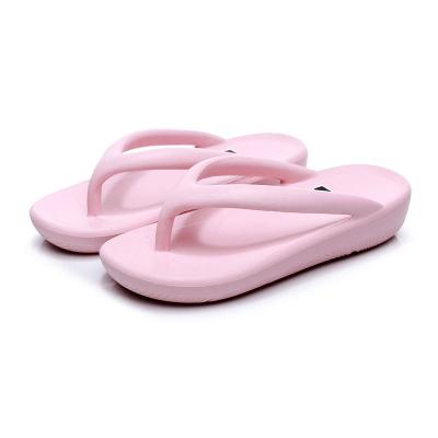 China Quick-drying EVA Material Light Weight Women Flip Flop Sandals For Beach Summer Fashion Trend for sale