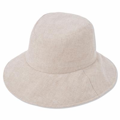 China Wholesale Custom Plush Women UV Protection Adjustable Wide-Brim Hat for sale