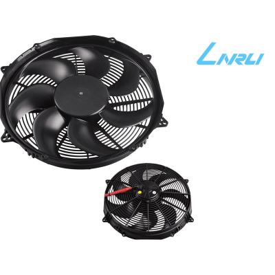 China LNF-2400C/X Universal Bus/Truck DC Brush Condenser Fan Cooling System 16inch 12V/24V 16inch for sale