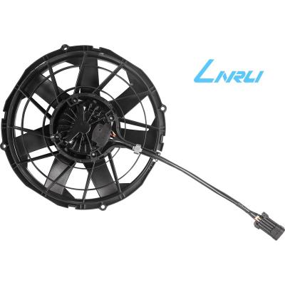 China Linrui SPL-342 Plastic DC 24v Brushless Condenser Fan For Bus Cooling System for sale