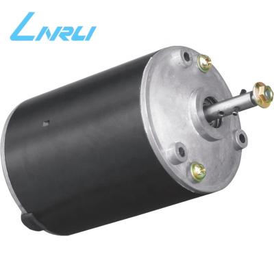 China Linrui-ZD-2924A3-D04 Bus Air Conditioner Fan Motor DC 12V Air Conditioner Fan Motor & Fan Motor Size &fan: 156.5mm for sale