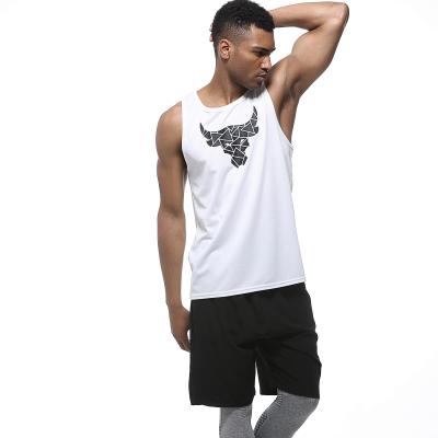 China Factory Wholesale Price QUICK DRY Solid T-shirt Mens Gymshark Crop Sleeveless Top for sale