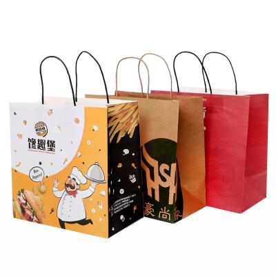 China custom personilised paper shopping bag with logos kraft paper Te koop