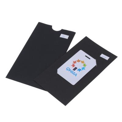 China Custom matte middle seal card paper greeting card packaging/credit card packaging with insert packaging/card paper for sale