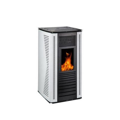 China New Design Modern Indoor 10KW Heater Modern Decoration Fireplace Pellet Stove for sale