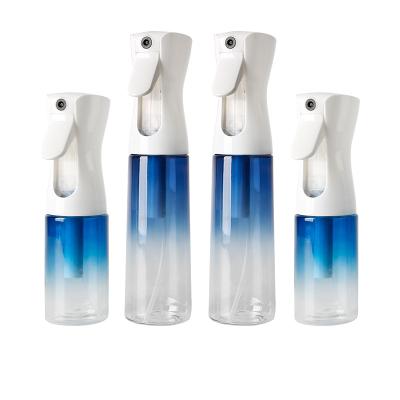 China Household Products 200ml 300ml Reusable Custom Mist Hairspray Bottle For Hair Cosmetic Salon Fine Mist Sprayer for sale