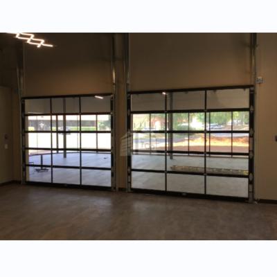 China High quality waterproof electric garage door shutter roller glass garage door price for sale