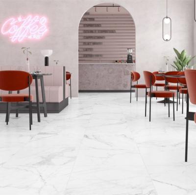 China 2020 New Promotion Product Rustic Product White Marble Look Porcelain Tiles 24x24 for sale