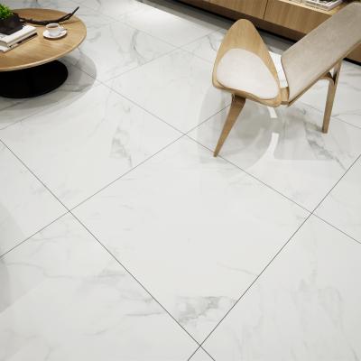 China Rustic Italian Style White Artificial Marble Tiles Like Slabs And Porcelain Tiles for sale