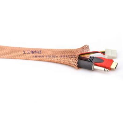 China Industry Electrical Cable Electrical Protection And Shielding Of Connector Copper Automotive Copper Cable Sleeve for sale