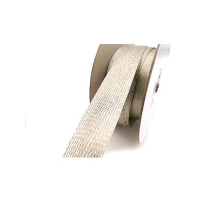 China Expandable Industry Equipments 40mm High Performance Tinned Copper Braided Sleeve For Industrial Protection for sale