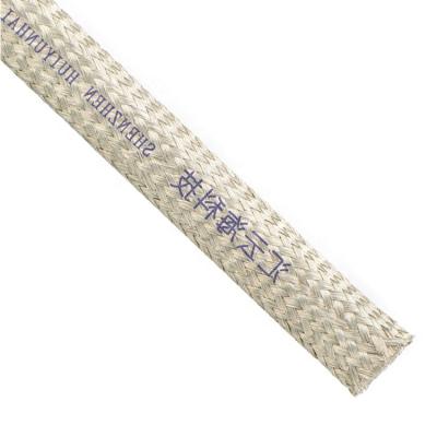 China Hot Sale 10mm-50mm Vehicle Engine Professional Tinned Copper Braided Sleeving For Automotive New Energy for sale