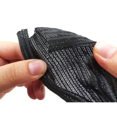 China Cable Organizer Wholesale Cable Sleeve Expandable PET Self Closing Wrap Split Sleeving for sale