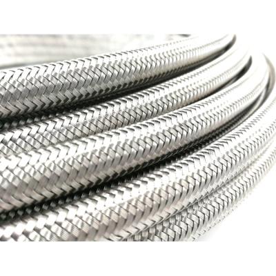 China High Quality Shielding Lightning Protection Equipment Signal 304 Stainless Steel Braided Sleeving for sale