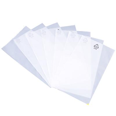 China cpe moisture proof self adhesive bags frosted self adhesive pouches self adhesive logo plastic packaging bags for sale