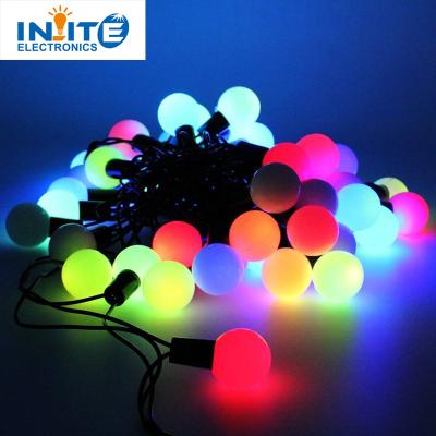 China 8 Modes Can Create Various Effects According To Your Needs Solar Power Led Ball Christmas Lights 50 LED Solar Led Globe String Lights Decorative Light for sale