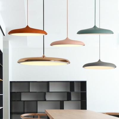 China Nordic Promotional Modern Office Hotel Hanging Light Colorful Decorative Pendant Lamp for sale