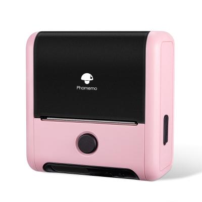 China Mini Phomemo M200 Mini Photo Printer Handheld Thermal Pocket Sticker Wireless Handheld Portable Printer For Mobile Phone Mini Label Phomemo M200 Small for sale