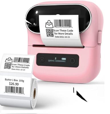 China Phomemo 80MM Black and White Portable Wireless Thermal Barcode Label Printer M220 Compatible with Phones and Computer for sale