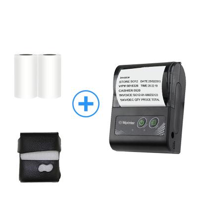 China P10 Black And White Portable Wireless Blue Tooth POS Printer 58mm Mobile Android IOS Mini Thermal Receipt Printer Milestone Printer for sale