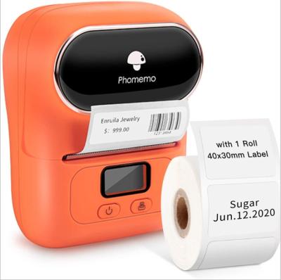 China Phomemo M110 QR Code Wireless Photo Label Printer Black And White Thermal Sticker Printer Machine For IOS Android for sale