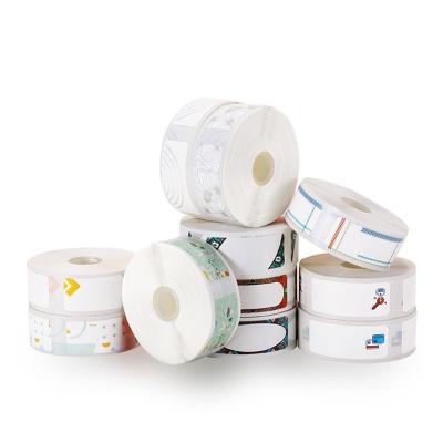 China Niimbot D11 label maker label maker transparent colorful white printing paper 44x60mm spare paper tear proof for sale