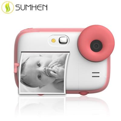 China 2020 LED Flashlight High Resolution 24MP Kids Camera Toy For Girls Boys Digital Printer Camera Instant Film Built-in Camera for sale