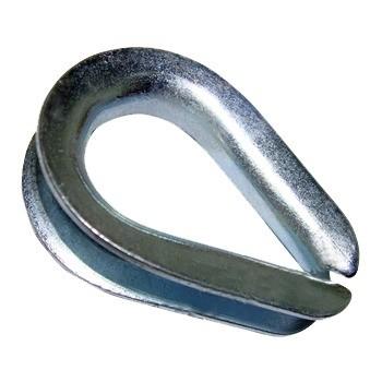 China Standard Duty Stainless Steel Thimbles For Extra Heavy Wire Rope Fittings G-414 for sale