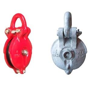 China Elektriciteitskabelstring met speciale vorm Snatch Block Pulley Block Te koop