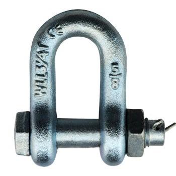 Китай Свинцовые шнурки с галванизированными шнурками US Type Bolt Chain Shackles G-2150 продается