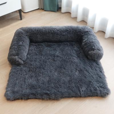 China Viable Dog Sofa Bed Good Quality Soft Pet Mat for Dogs and Cats as Extended Pet Cushion Nest Bed for sale