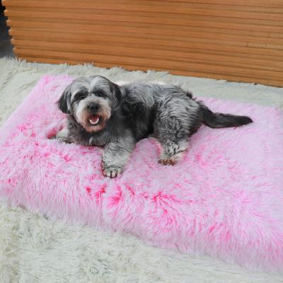 China Durable Hot Selling Soft Luxury Dog Sofa Bed Good Quality Plush Pet Cushion Cat Dog Bed Pet Mat for sale