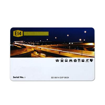 China Waterproof / Waterproof ISO TK4100 Clamshell Proximity Card / RFID Card / Thick Blank 1.8mm PVC ID Card With Variable Data for sale