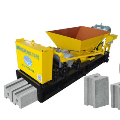 China Concrete Building Material Stores H BLOCK Post Forming Machine For Fence Wall for sale