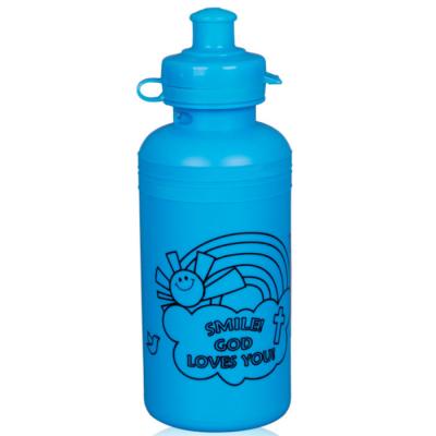 China Food Grade PE Material 500ml Squeeze Riding Bicycle Sport Sustainable Plastic Water Bottle for sale