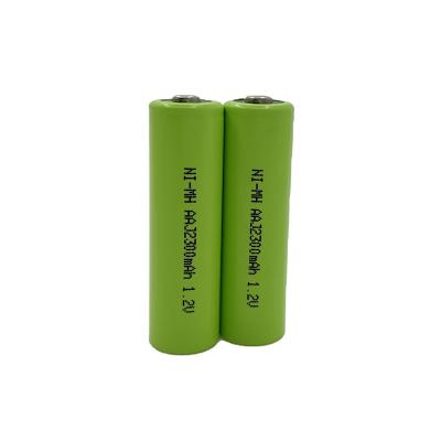 China Rechargeable Video Game Player AA NI-MH Battery Cells 2300mah 2200mah OEM Customized Type Material Original Certificate Safety Check for sale