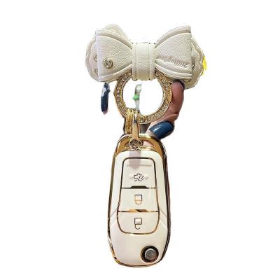 China Make Key Keep New Applicable to Ford Freys Key Cover Fox Active17 Everest Mondeo Wing Car Key Case for sale