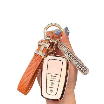 China Make Key Maintain New For Toyota Camry Carola Asia Longhan Landa RAV4 Rongfang Case Loop Car Key Spinning Dedicated Cover for sale