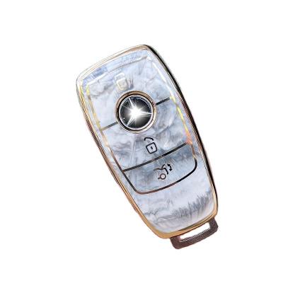 China Make Key Maintain New For Mercedes-Benz C260l Key Cover New C Class E/E300L C200l Protective Key Case And Key Chain A200l Class Female Car Key Case for sale