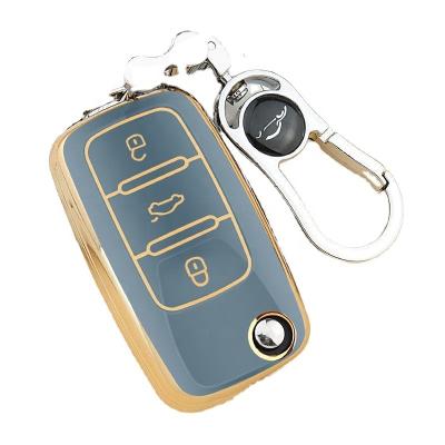 China Make Key Keep Remote Accessories Silicone Cases Range Rover Shells Cover FOB Holder For Volkswagen Key tpu Case For Car Holder for sale