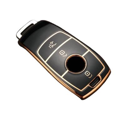 China KEY COVER Remote Smart Key Case FOB Cover Shells Fit For Mercedes Benz C E Car Key Case for sale