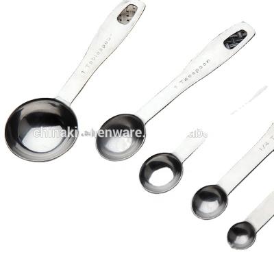 China Hot sale factory wholesale disposable 5 pcs in 1 small stainless steel measuring cup for sale