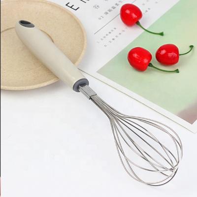 China Whole 304 Stainless Steel Viable Egg Beater With PP Handle Manual Egg Tool Egg Beater/Egg Beater Kitchen Tools for sale