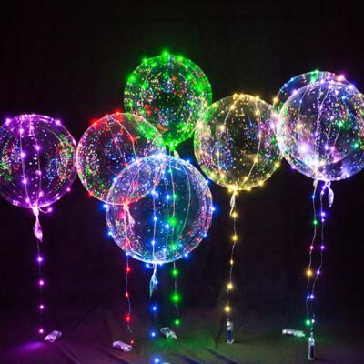 China Various Kinds Eco-friendly Christmas Light Children's Toys Led Balloon Led Bobo Balloons for sale