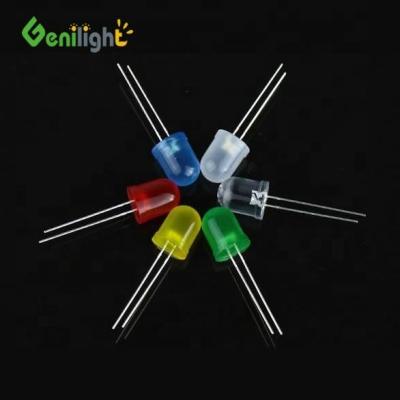 China Max. Reverse Current 50uA WHITE F5 F8 F10 Ultra Bright Water Clear LED Bulb 3V Light Emitting Diode for sale