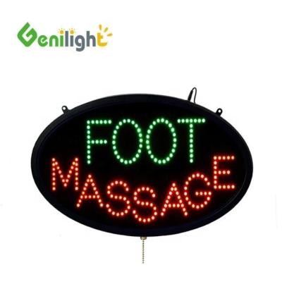 China Upgrade Your Foot Massage Store with LED Neon Light Open Sign Photo Media Edition for sale