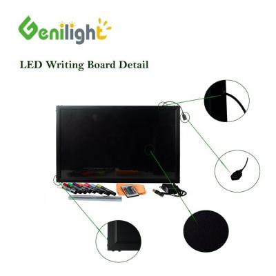 China Aluminium Alloy Out frame LED Writing Board for LED Message Menu Sign Smd5050 40*60cm for sale