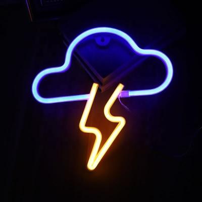 China 1 Energieverbruik Op maat gemaakte wolk led neon licht wandlicht voor slaapkamer en kinderkamer Te koop