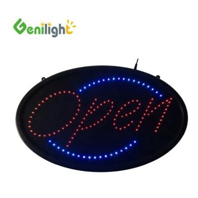 China Power Consumption High Brightness Open Acrylic Board LED Sign with Front Board PCB Board for sale