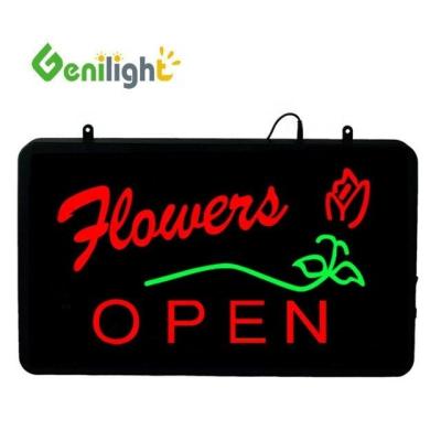 China Genilight LED Blumen Öffnen Neon Schild Verbessern Sie die Ästhetik Ihres Blumenladen mit diesem Schild zu verkaufen